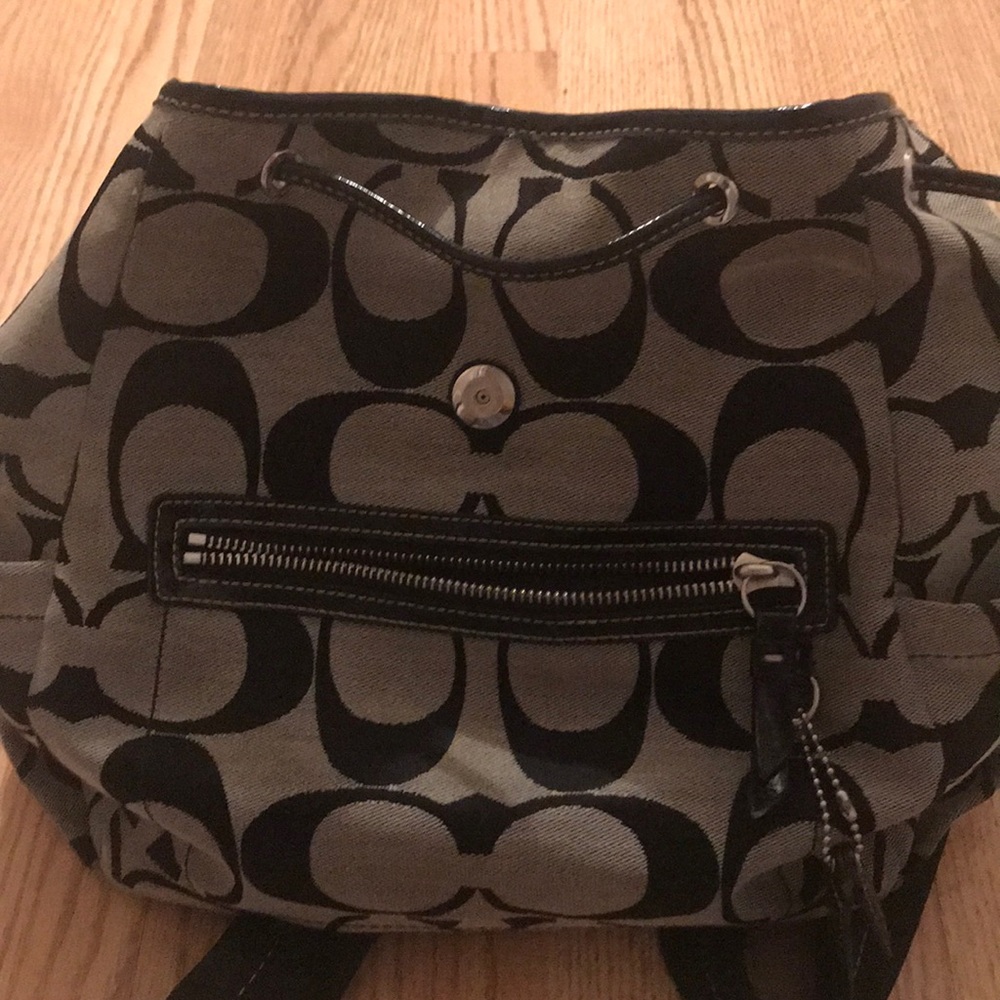 Authentic coach backpack